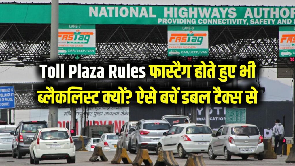 Toll Plaza Rules: फास्टैग बैलेंस होने के बाद भी 'Blacklist' क्यों हो जाता है? टोल पर डबल टैक्स देने से बचने के लिए अभी चेक करें ये बात।