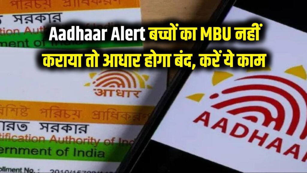 big update on aadhaar for school children uidai achieves big target