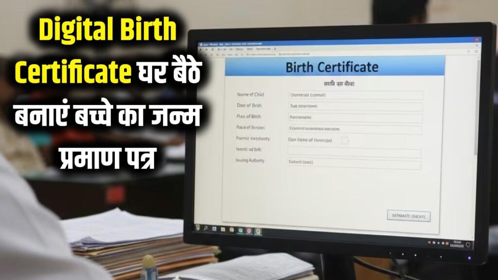 create child s birth certificate online by yourself sitting at home this is the method