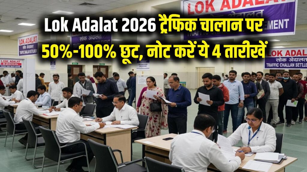 traffic challan offer clear pending fines these 4 dates 2026 check full schedule documents