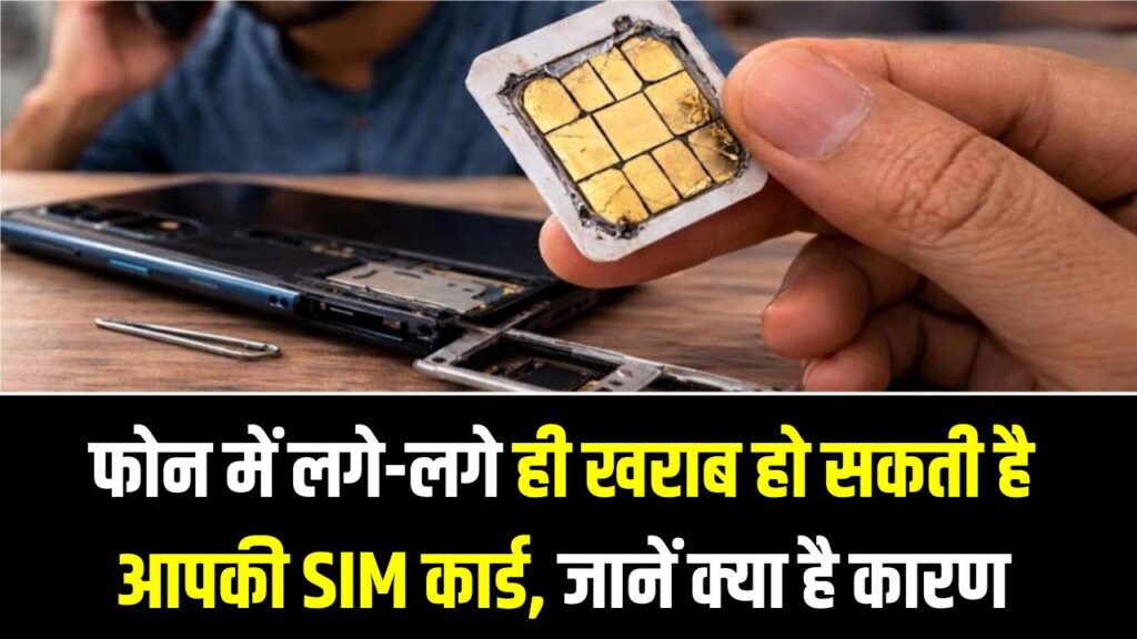 सावधान! फोन में लगे-लगे ही खराब हो सकती है आपकी SIM कार्ड; कहीं आप तो नहीं कर रहे ये 3 गलतियां?