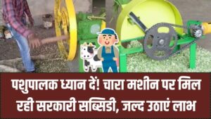 Farmer Chara Katai Machine Scheme: पशुपालकों की मौज! चारा काटने की मशीन पर सरकार देगी सब्सिडी; आवेदन करें और बचाएं अपने पैसे