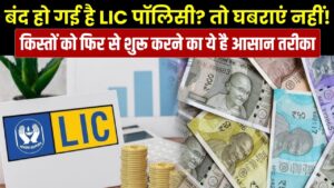 बंद हो गई है LIC पॉलिसी? घबराएं नहीं! अपनी डूबी हुई किस्तों को फिर से शुरू करने का ये है 2026 का सबसे आसान तरीका