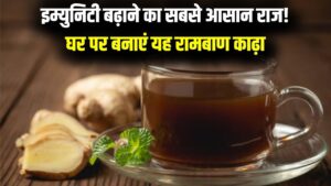 बदलते मौसम में 'इम्युनिटी' का असली राज: सुबह खाली पेट पिएं ये भारतीय काढ़ा, सर्दी-जुकाम रहेगा कोसों दूर